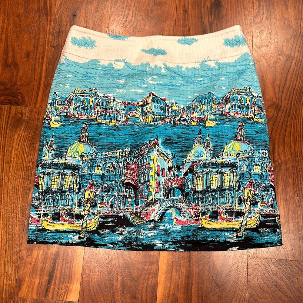 Talbot’s Scenic Venice Skirt Size 6